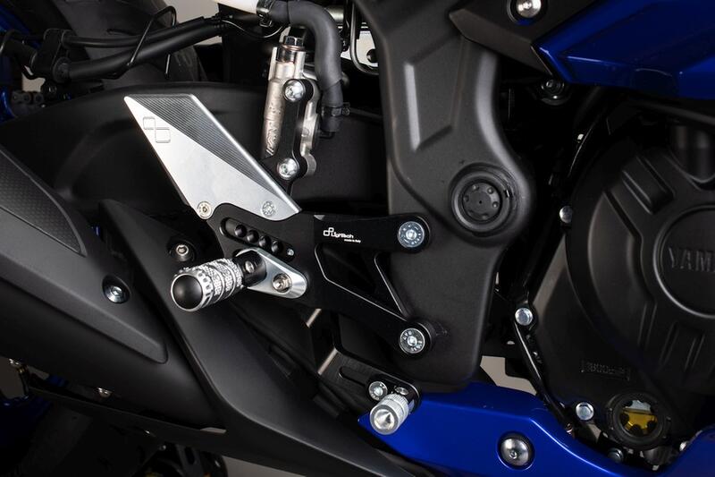 Adjustable Rear Sets With Fold Up Foot Pegs for Yamaha Naturale